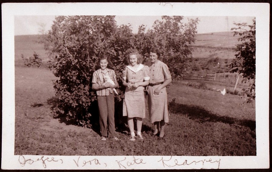 Joyce Marie Kearney Precht, Vera Marie Kearney Beerman, Mary Kathryn Costello Kearney